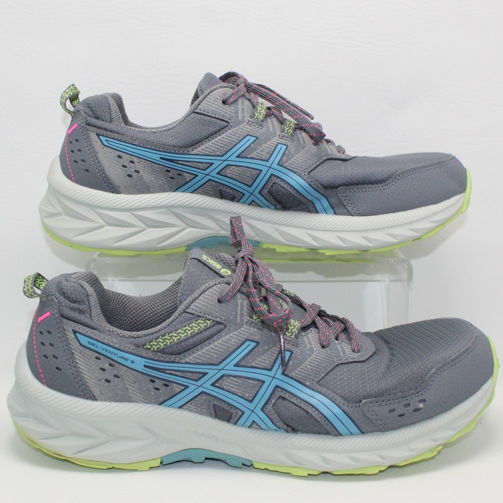 Asics‎ Gel-Venture 9 Womens Running Shoes Grey Blue 1012B313 US 11